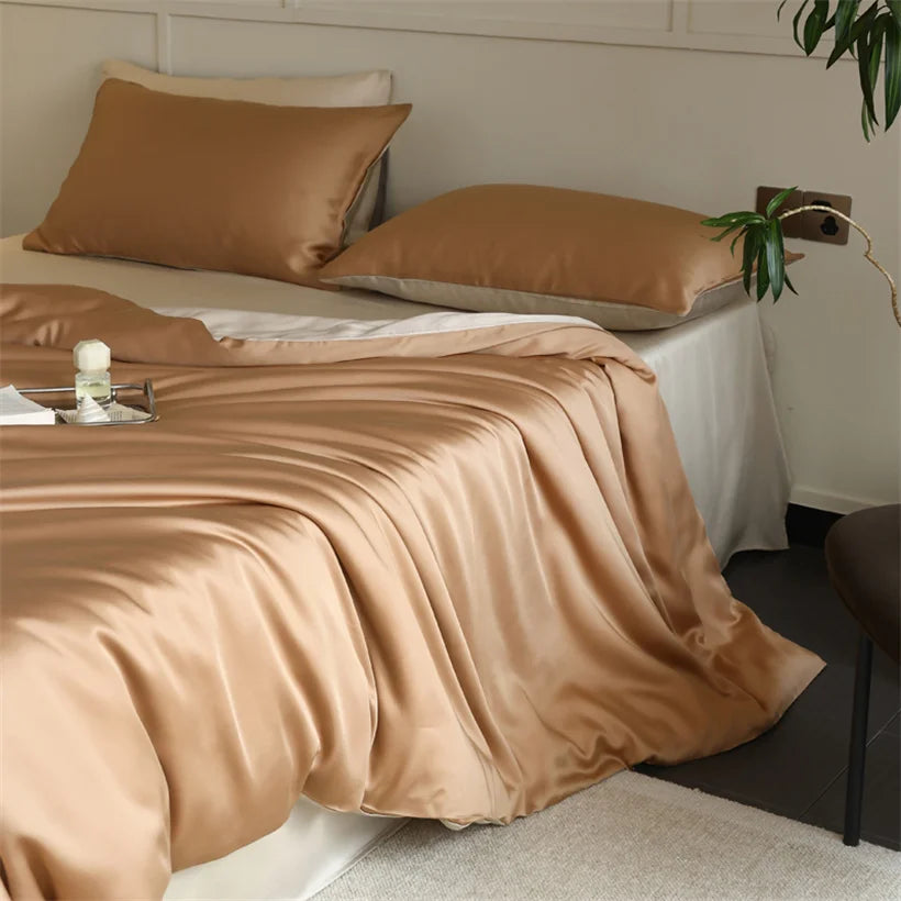 Luxury Mulberry Silk Bedding Sheet Set
