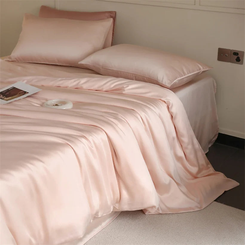 Luxury Mulberry Silk Bedding Sheet Set