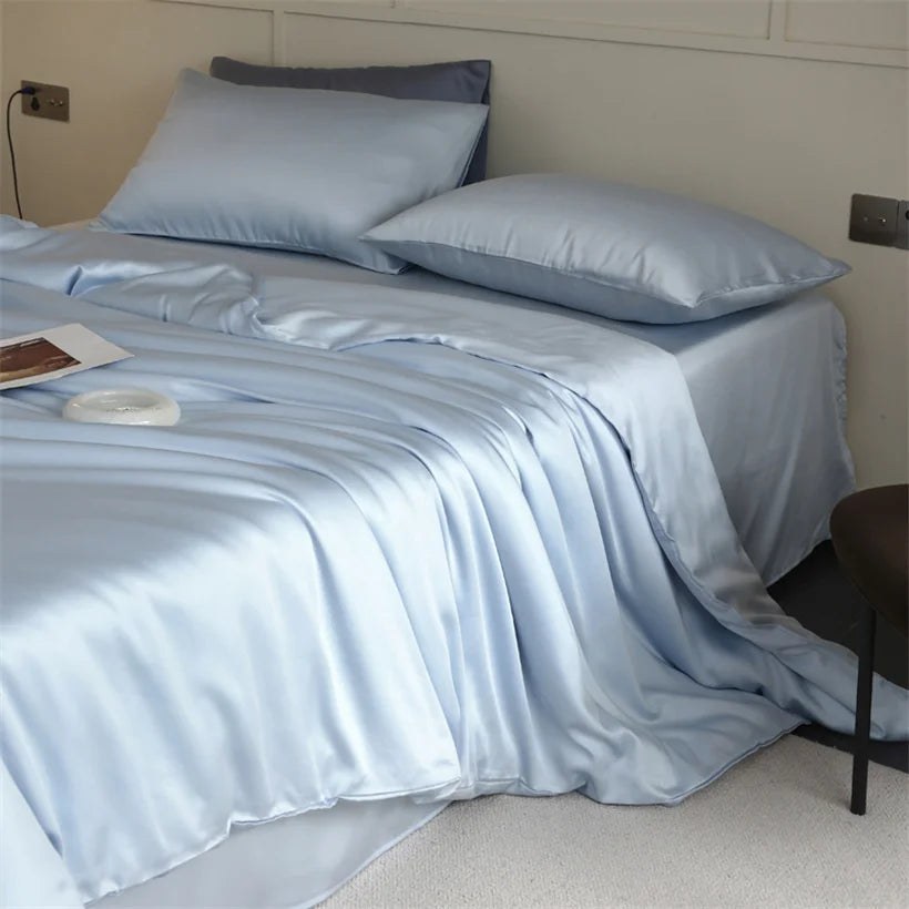 Luxury Mulberry Silk Bedding Sheet Set