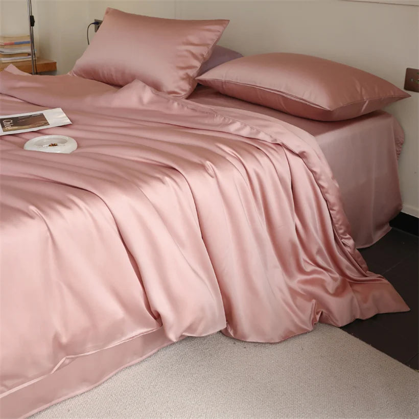 Luxury Mulberry Silk Bedding Sheet Set